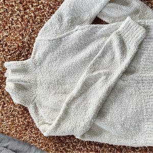 Rag and Bone Size S Knit Ivory Turtleneck Sweater